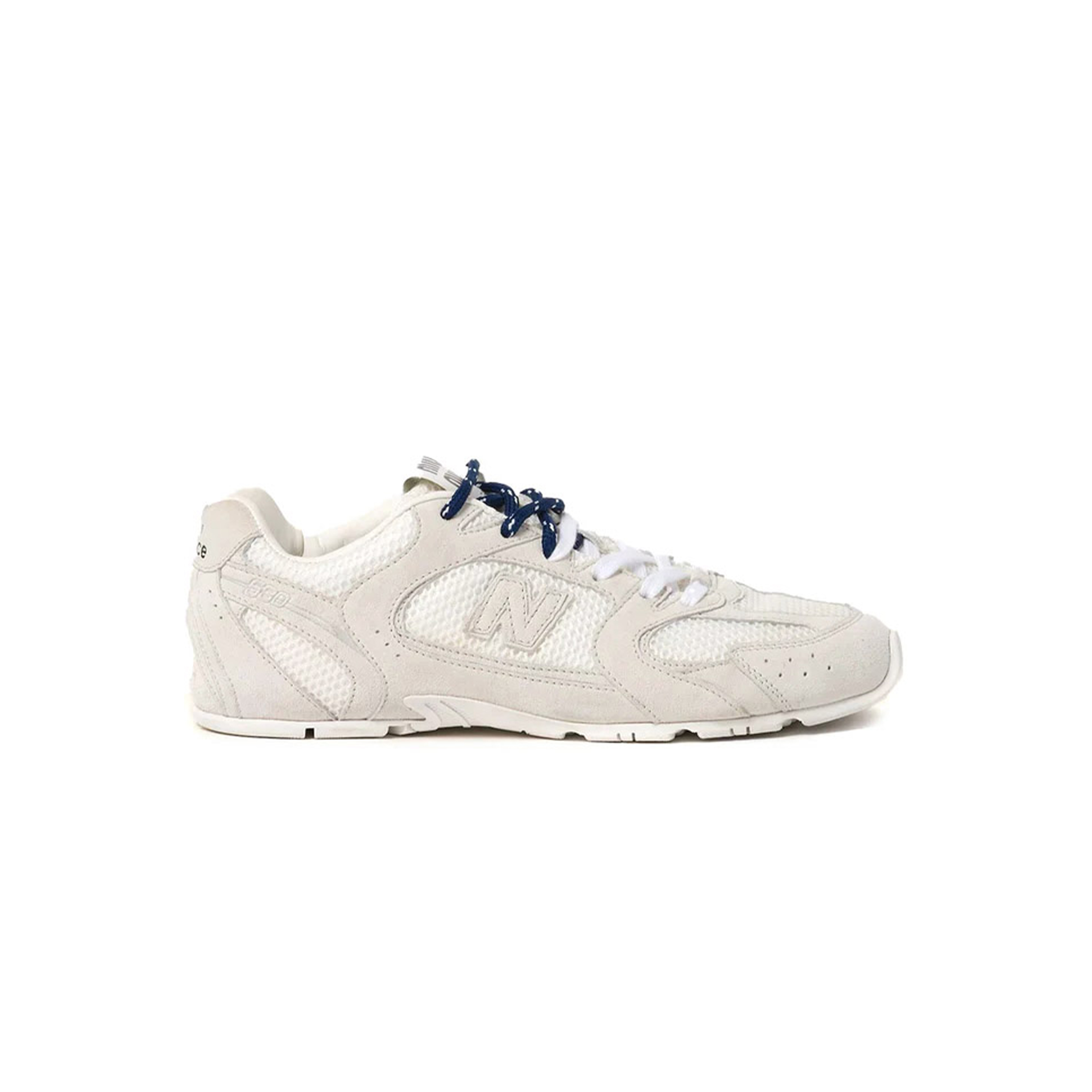 MIU MIU X NEW BALANCE 530 SL SUEDE AND MESH SNEAKERS 5E165E